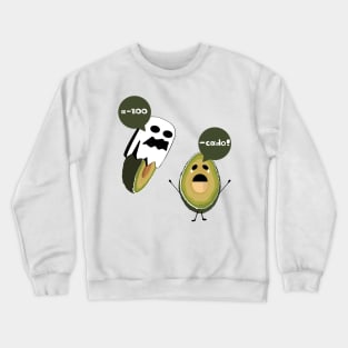 Scary Ghost: a-BOO-cado! Edition Crewneck Sweatshirt